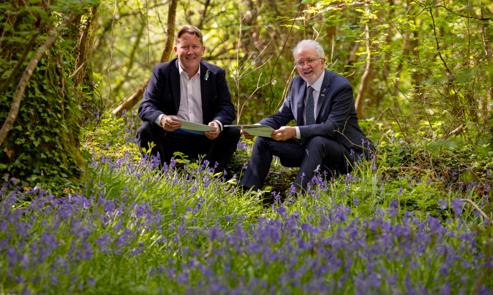 Minister O'Brien and Minister Noonan