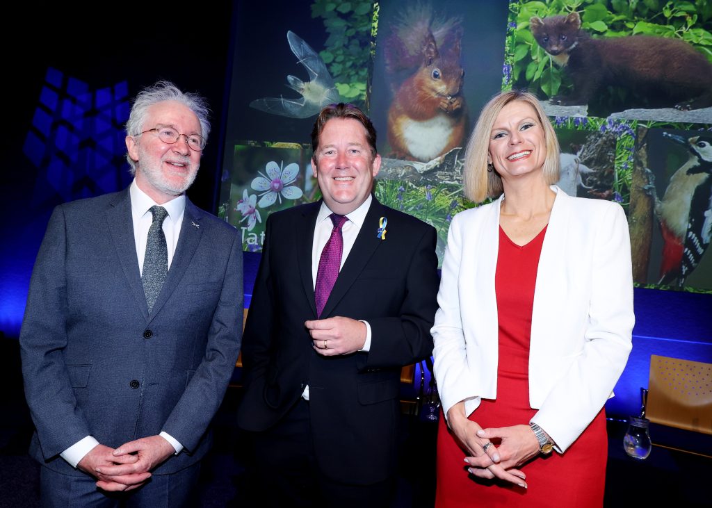 Minister's Noonan, O'Brien and Senator Hackett